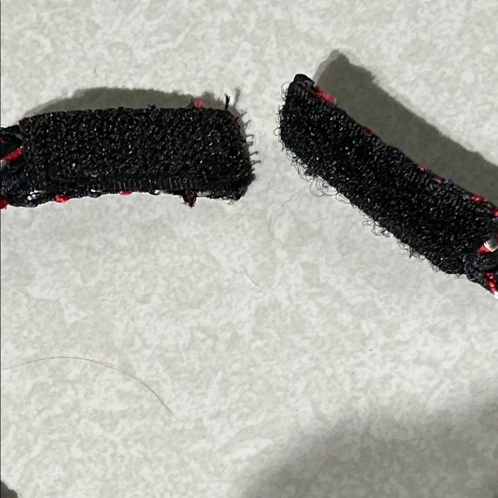Kid's Chevron Patterned Tie in Black, Red, and Gray